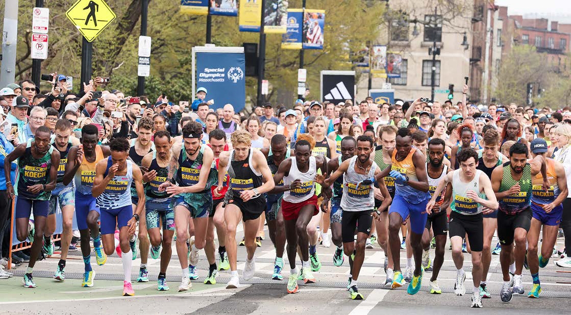 The professional men's race