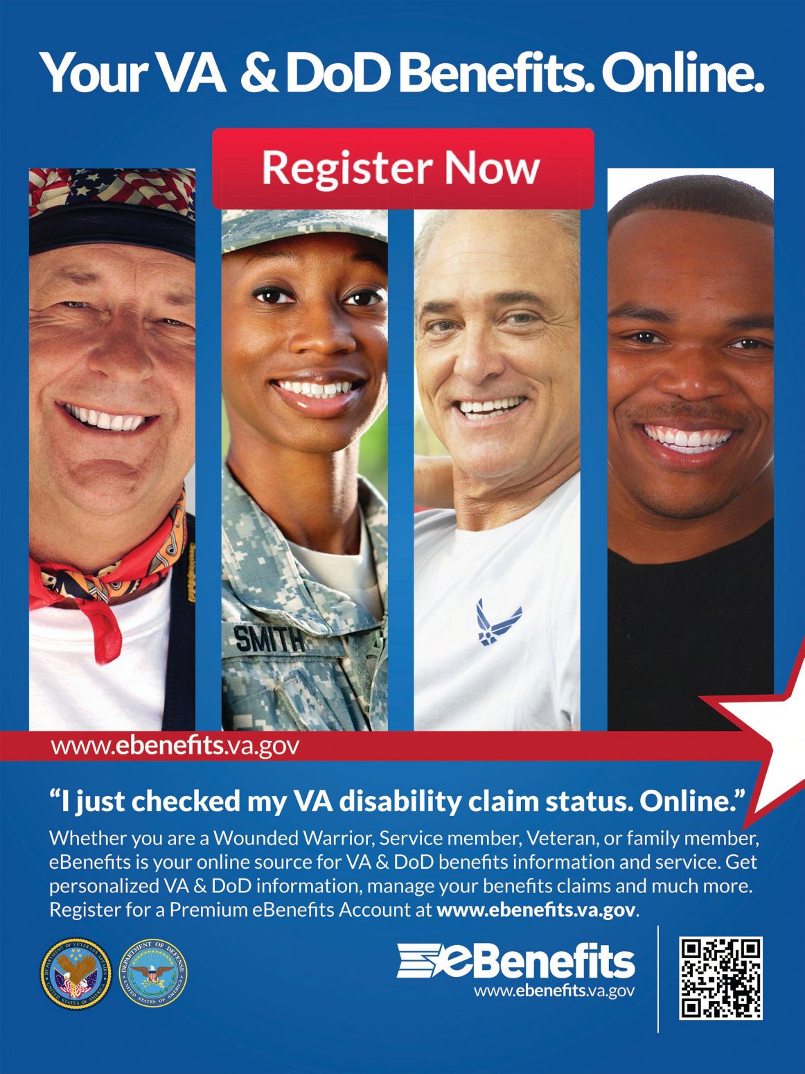 Your VA & DoD Benefits Online.