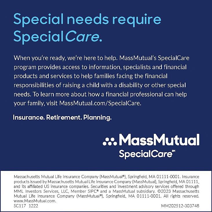 Special needs require specialCare.