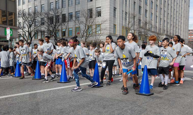kYouth runners from throughout Greater Boston