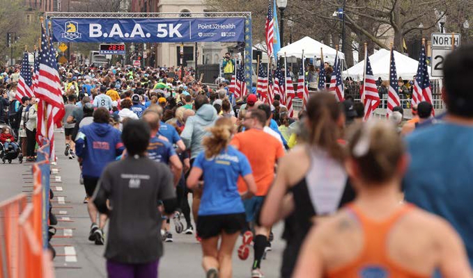 it’s Marathon weekend.