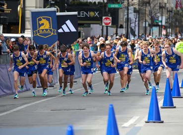 B.A.A. HIGH SCHOOL INVITATIONAL MILE RESULTS
