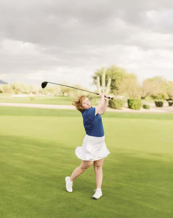 GIRL SWING GOLF CLUB