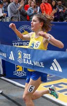 B.A.A. HIGH SCHOOL INVITATIONAL MILE RESULTS