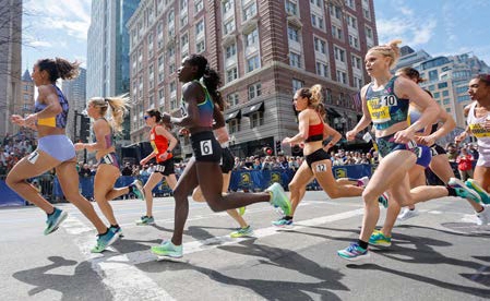 B.A.A. PROFESSIONAL INVITATIONAL MILE RESULTS